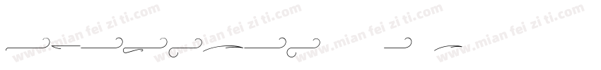 BLACKHAK Swash字体转换